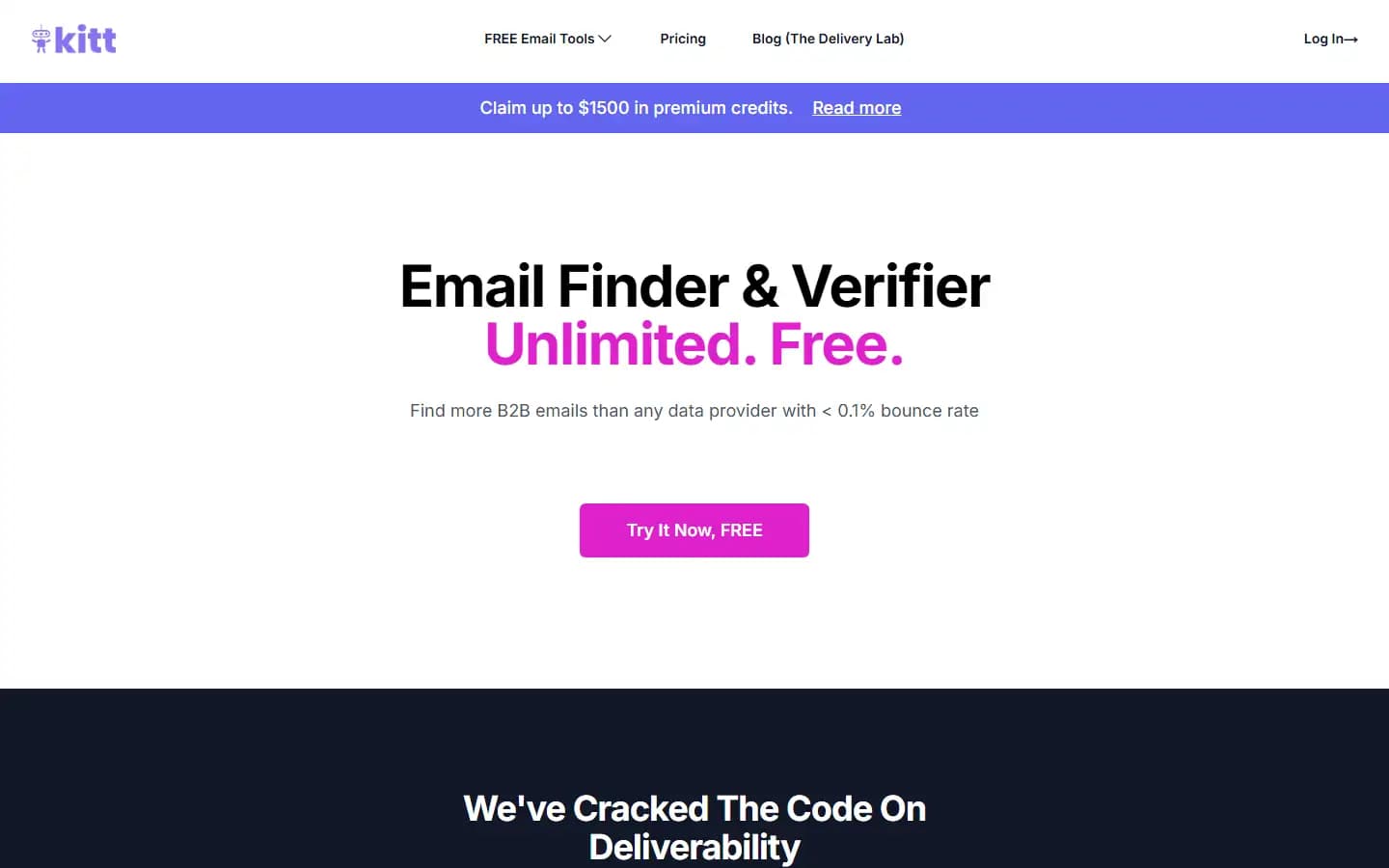 Kitt public homepage
